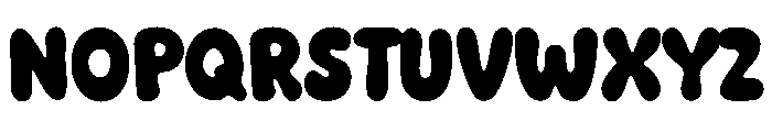 Lazy Sunday Club Regular Font UPPERCASE