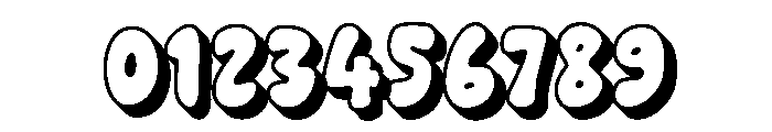Lazy Toms Shadow Font OTHER CHARS