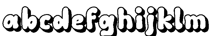 Lazy Toms Shadow FONT