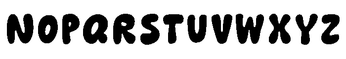 Lazy Toms Font UPPERCASE