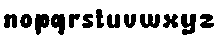 Lazy Toms Font LOWERCASE