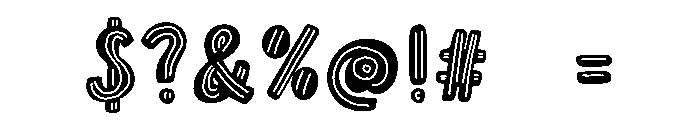 Lazy beach Font OTHER CHARS