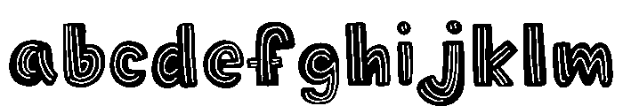 Lazy beach FONT