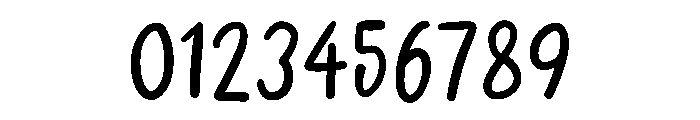 Lazy browny Font OTHER CHARS