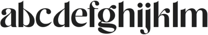 LAGISTHA otf (400) Font LOWERCASE