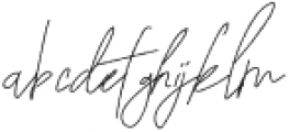 LAMORE Sign Script 2 ttf (400) Font LOWERCASE
