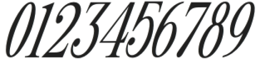 LAPETITEGAZETTECAPITAL-Italic otf (400) Font OTHER CHARS