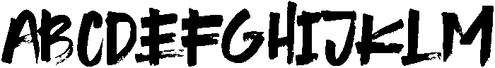 LASER Regular otf (400) Font UPPERCASE