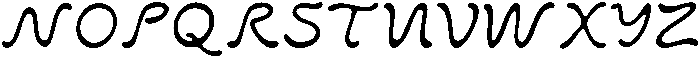 LATIGO Regular otf (400) Font UPPERCASE