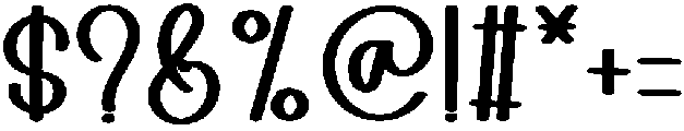 LAVENDER Regular otf (400) Font OTHER CHARS