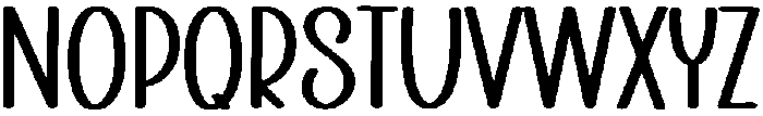 LAVENDER Regular otf (400) Font LOWERCASE
