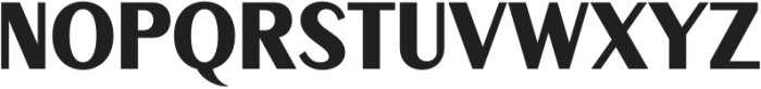 La Bisane ExtraBold otf (700) Font UPPERCASE