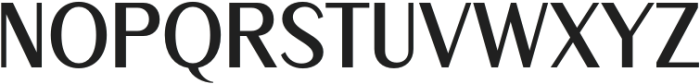 La Bisane Medium otf (500) Font UPPERCASE