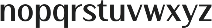 La Bisane Medium otf (500) Font LOWERCASE