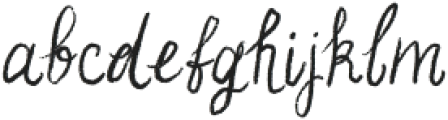 La Bohème Regular otf (400) FONT