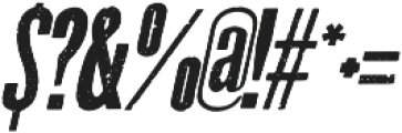 La Costa Italic Italic otf (400) Font OTHER CHARS