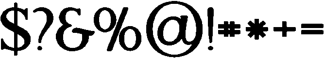La Coste Inline otf (400) Font OTHER CHARS