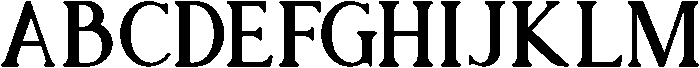 La Coste Inline otf (400) Font UPPERCASE