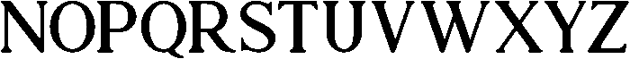 La Coste Inline otf (400) Font UPPERCASE