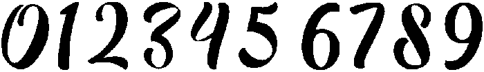 La Gathe otf (400) Font OTHER CHARS