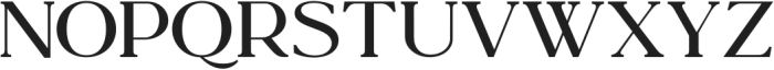 La Luxes Serif Pro Extra Bold otf (700) Font UPPERCASE