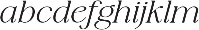 La Luxes Serif Pro Medium Italic otf (500) FONT