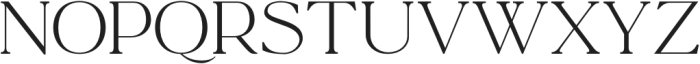 La Luxes Serif Pro Regular otf (400) Font UPPERCASE
