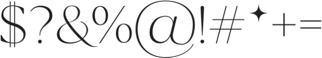 La Luxes Serif otf (400) Font OTHER CHARS