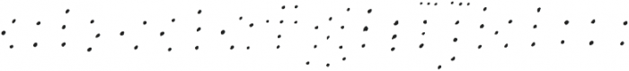 La Mona Pro Layer Dots Italic otf (400) Font LOWERCASE
