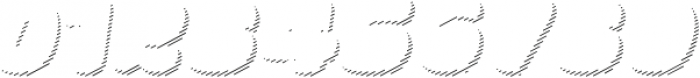 La Mona Pro Shadow Line Italic otf (400) Font OTHER CHARS