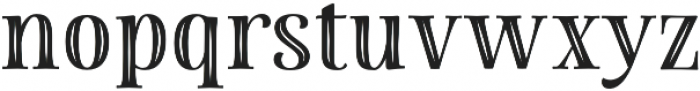 La Parisienne Serif Inline otf (400) Font LOWERCASE