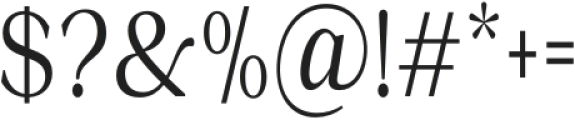 La Rochelle Condensed otf (400) Font OTHER CHARS