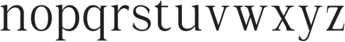 La Rochelle Condensed otf (400) Font LOWERCASE