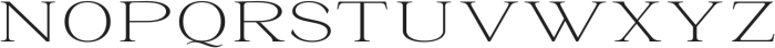 La Rochelle Extra Light Expanded otf (200) Font UPPERCASE