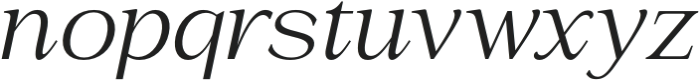La Rochelle Light Italic otf (300) Font LOWERCASE