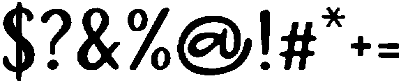 La Siesta Script Regular otf (400) Font OTHER CHARS