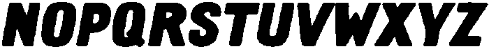 La Superior Sans Italic otf (400) Font UPPERCASE