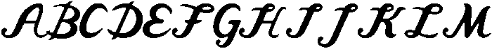 La Superior Script otf (400) Font UPPERCASE