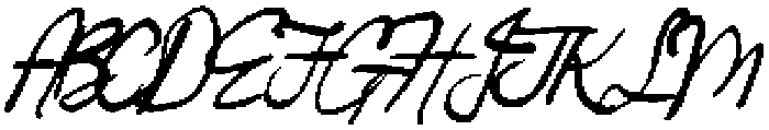 La Trattoria Regular otf (400) Font UPPERCASE