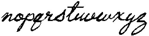 La Trattoria Slant otf (400) Font LOWERCASE
