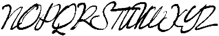La Trattoria Thinner Slant otf (100) Font UPPERCASE