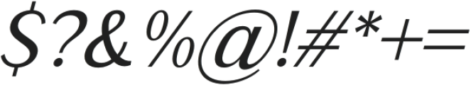 LaBisane-Italic otf (400) Font OTHER CHARS