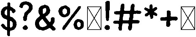 LaCampagneBold Regular otf (700) Font OTHER CHARS