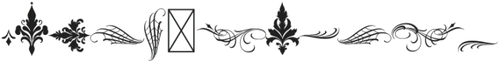 LaFamilia Symbol otf (400) Font UPPERCASE