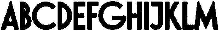 LaPiscine Bold otf (700) Font UPPERCASE