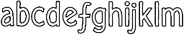 LaPiscine Outline otf (400) FONT