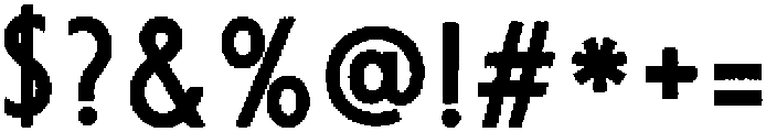 LaPiscine Regular otf (400) Font OTHER CHARS