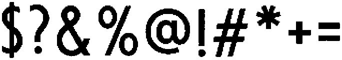 LaPiscine Thin otf (100) Font OTHER CHARS
