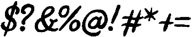 LaPiscineScript Regular otf (400) Font OTHER CHARS