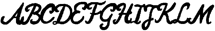 LaPiscineScript Regular otf (400) Font UPPERCASE
